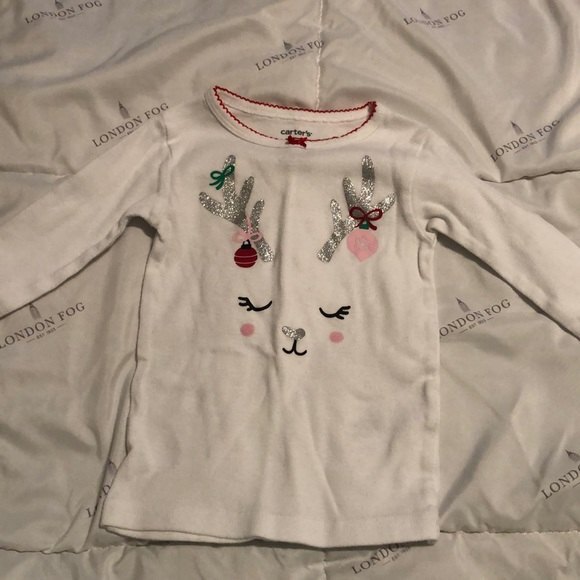 Carters Reindeer top size 18 months - Picture 1 of 4